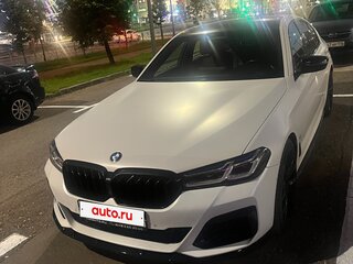 2020 BMW 5 серии 530d xDrive VII (G30/G31/G38) Рестайлинг, белый, 5900000 рублей, вид 4