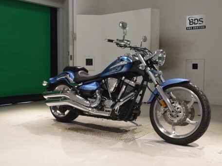 2013 Yamaha XV 1900, голубой, 1210000 рублей, вид 3