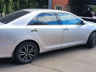 2016 Toyota Camry VII (XV50) Рестайлинг, серебристый, 2180000 рублей, вид 4