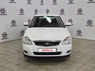 2014 Lada (ВАЗ) Priora I Рестайлинг, белый, 436000 рублей, вид 2