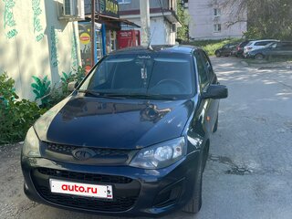 2014 Lada (ВАЗ) Kalina II, серый, 350000 рублей, вид 1