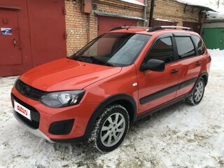 2017 Lada (ВАЗ) Kalina Cross II, оранжевый, 700000 рублей, вид 1