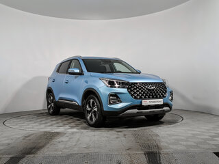 2023 Chery Tiggo 4 Pro I Рестайлинг, синий, 1520000 рублей, вид 3