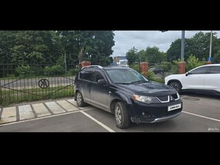 2007 Mitsubishi Outlander II, чёрный, 430000 рублей, вид 4