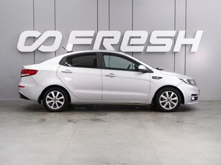2017 Kia Rio III Рестайлинг, серебристый, 1166000 рублей, вид 5