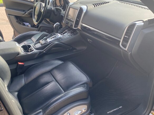 2014 Porsche Cayenne II Рестайлинг (958), коричневый, 2495000 рублей - вид 30