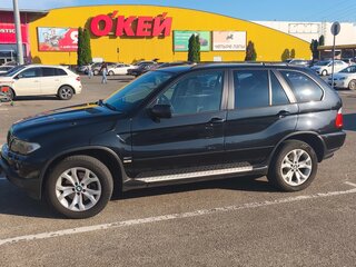 2006 BMW X5 3.0i I (E53) Рестайлинг, чёрный, 1250000 рублей, вид 4