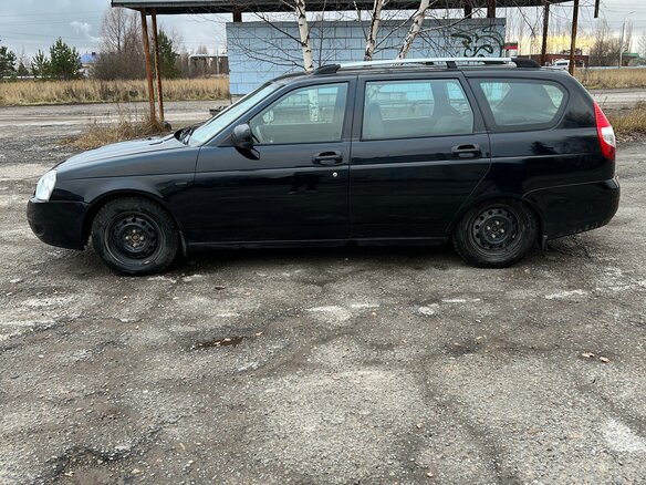 2009 Lada (ВАЗ) Priora I, чёрный, 345000 рублей - вид 2