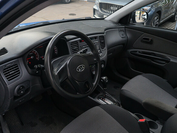 2011 Kia Rio II Рестайлинг, синий - вид 11