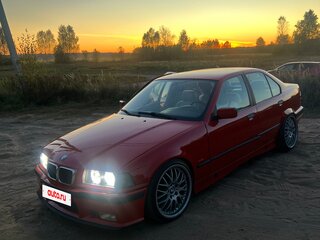 1997 BMW 3 серии 316i III (E36), красный, 650000 рублей, вид 2