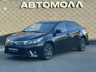 2013 Toyota Corolla XI (E160, E170, E180), чёрный, 1250000 рублей, вид 2