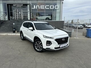 2018 Hyundai Santa Fe IV, белый, 2755000 рублей, вид 3