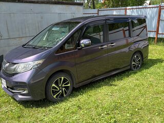2015 Honda Stepwgn V, фиолетовый, 1900000 рублей, вид 1