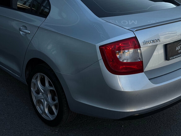 2014 Skoda Rapid I, серебристый, 982000 рублей - вид 8