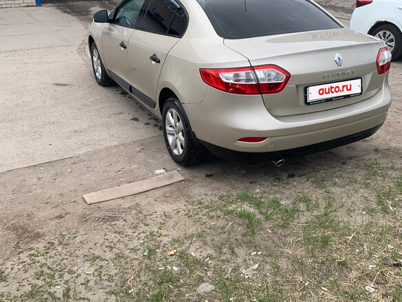 2012 Renault Fluence I, бежевый - вид 4