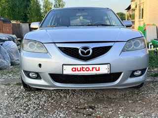 2007 Mazda 3 I (BK) Рестайлинг, серебристый, 350000 рублей, вид 2