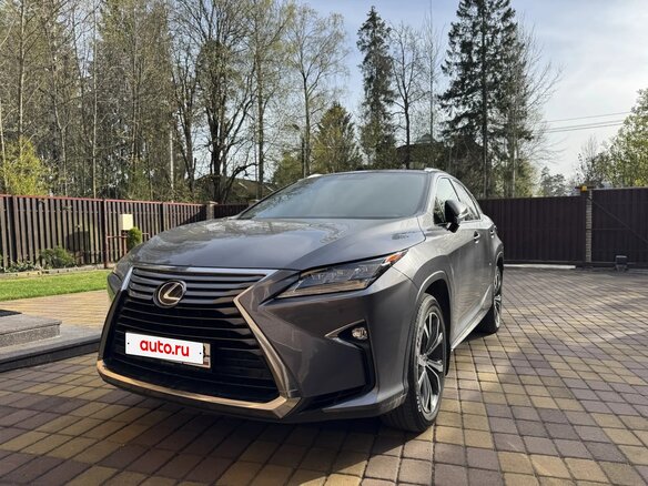 2017 Lexus RX 200t IV, серый - вид 1