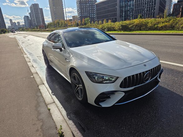 2022 Mercedes-Benz AMG GT 4-Door Coupe 43 I, белый, 10900000 рублей - вид 9