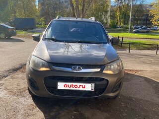 2014 Lada (ВАЗ) Kalina II, коричневый, 260000 рублей, вид 1