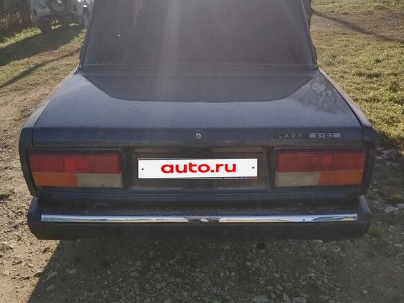 2006 Lada (ВАЗ) 2107, синий, 88000 рублей - вид 2