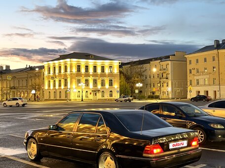 1994 Mercedes-Benz S-Класс 320 Long 5-speed III (W140), чёрный, 1450000 рублей, вид 4