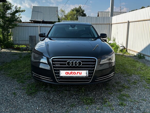 2011 Audi A8 Long III (D4), серый, 1630000 рублей