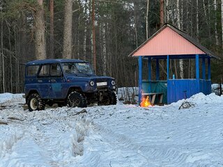 1981 УАЗ 469Б, синий, 350000 рублей, вид 3