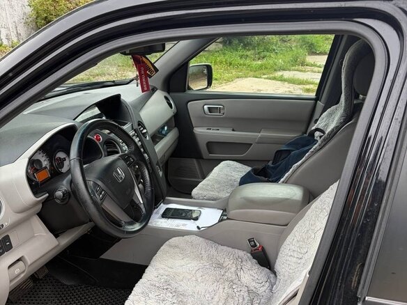 2012 Honda Pilot II Рестайлинг, чёрный - вид 5