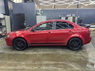 2007 Mitsubishi Lancer X, красный, 620000 рублей, вид 4
