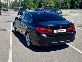 2017 BMW 5 серии 530i xDrive VII (G30/G31/G38), чёрный, 3380000 рублей, вид 5