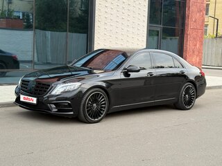 2016 Mercedes-Benz S-Класс 350 CDI BlueTEC Long 9G-TRONIC VI (W222, C217), чёрный, 3100000 рублей, вид 1