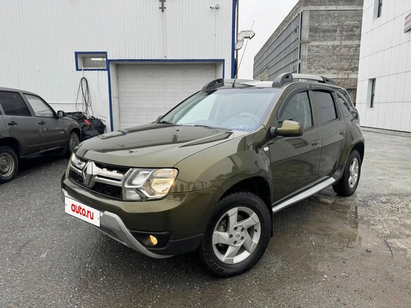 2017 Renault Duster I Рестайлинг, зелёный, 850000 рублей - вид 1