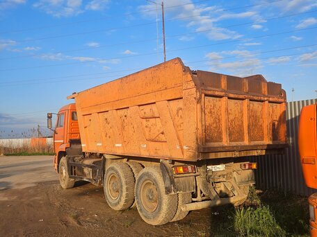 2007 КамАЗ 6520, оранжевый, 1500000 рублей, вид 4