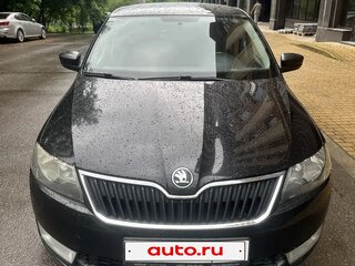 2014 Skoda Rapid I, чёрный, 800000 рублей, вид 4