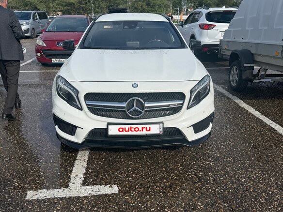 2016 Mercedes-Benz GLA AMG 45 AMG I (X156), белый, 2650000 рублей - вид 2