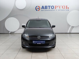 2013 Volkswagen Polo V, чёрный, 819000 рублей, вид 3