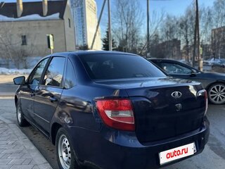 2013 Lada (ВАЗ) Granta I, синий, 220000 рублей, вид 2