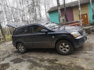 2007 Kia Sorento I Рестайлинг, чёрный, 830000 рублей, вид 2