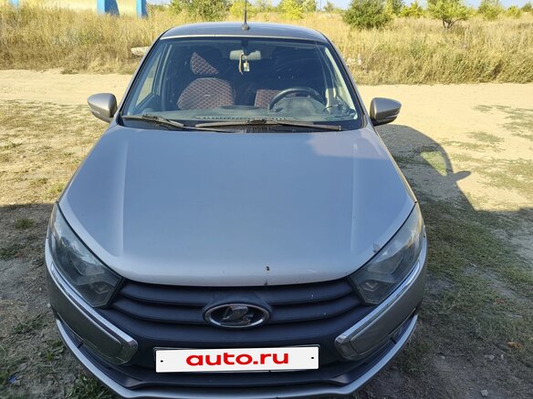 2019 Lada (ВАЗ) Granta I Рестайлинг, серебристый, 550000 рублей