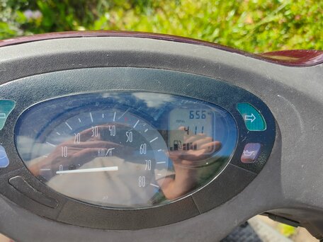 2004 Yamaha Neos, фиолетовый, 180000 рублей, вид 3