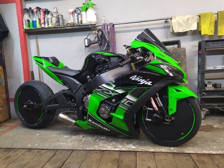 2016 Kawasaki ZX-10R Ninja, зелёный, 1570000 рублей, вид 2