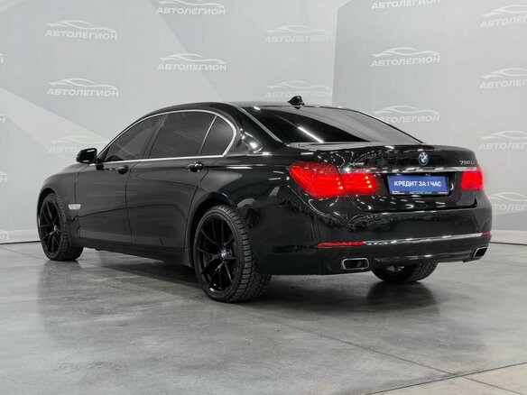 2013 BMW 7 серии Long 750Li xDrive V (F01/F02/F04) Рестайлинг, чёрный, 1620000 рублей - вид 2