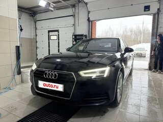 2018 Audi A4 V (B9), чёрный, 2030000 рублей, вид 4