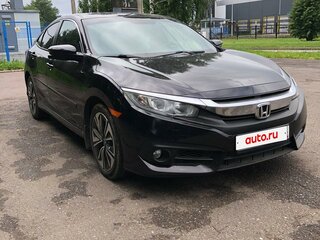 2016 Honda Civic X, чёрный, 1680000 рублей, вид 2