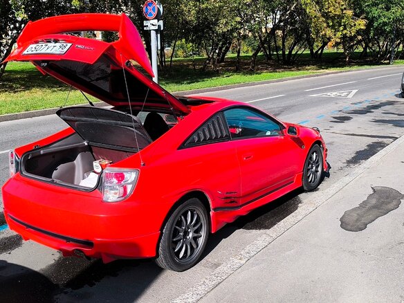 2000 Toyota Celica VII (T230), красный, 850000 рублей - вид 2