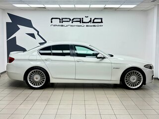 2014 BMW 5 серии Long 520Li VI (F10/F11/F07) Рестайлинг, белый, 1799000 рублей, вид 5