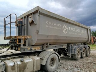 2023 Grunwald Полуприцеп самосвальный, серый, 1837800 рублей, вид 1