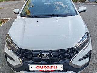 2024 Lada (ВАЗ) Vesta SW Cross I Рестайлинг (NG), белый, 1460000 рублей, вид 1