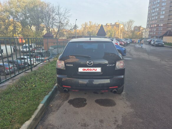 2008 Mazda CX-7 I, чёрный, 439000 рублей - вид 1