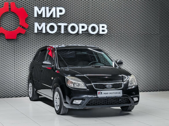 2010 Kia Rio II Рестайлинг, чёрный, 575000 рублей - вид 2